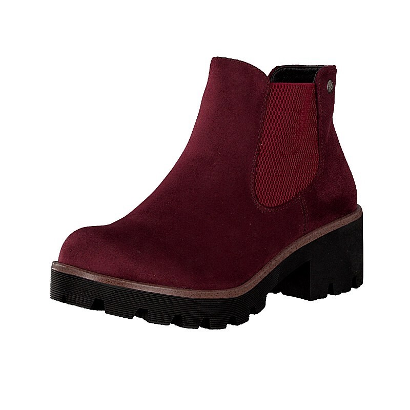 Botas Chelsea Rieker 99284-35 Para Mulher - Vermelhas